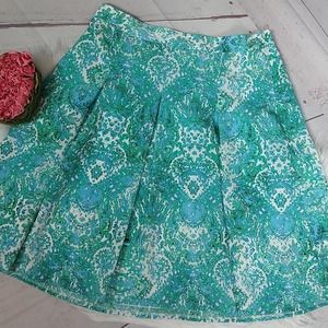 The Limited knee length full skirt size 12